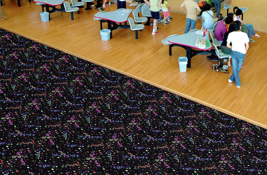 Joy Carpets Celebration Carpet - Glow-n-the-Dark Broadloom