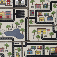 Pewter Joy Carpets Tiny Town Carpet