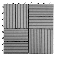 GrayHelios Deck Tiles (8 Slat)