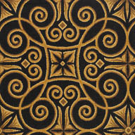 Brown Joy Carpets Antique Scroll Carpet