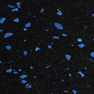 Blue - 10%1/2" Sure Fit Rubber Tiles