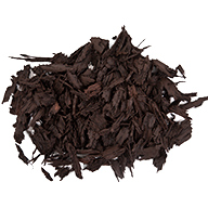 Brown Rubberific Shredded Rubber Mulch - Bulk
