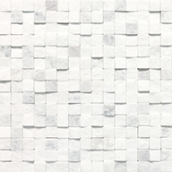 Contempo White High-LowDaltile Stone A' La Mod Mosaic