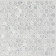 Bianco CarraraShaw Chateau Geometrics Natural Stone Tile