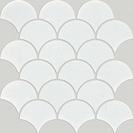Fan ThassosShaw Chateau Natural Stone Ornamentals Tile