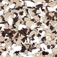 Black/White/Tan/BrownArmorpoxy Flake Polyaspartic Flooring Kit