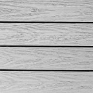 Icelandic Smoke White NewTechWood UltraShield 12" x 12" Deck Tiles