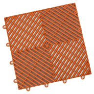 Harley OrangeVented Grid-Loc Tiles™