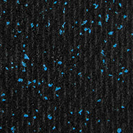 Blue - 25%3/8" Rubber Gym Tiles