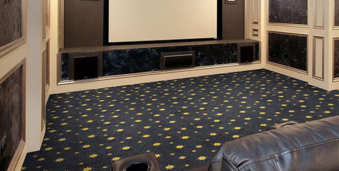 Home Theater Carpet - Stain Resistant & Sound Absorption