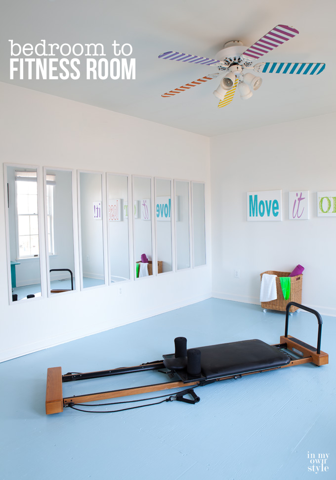 15 Home Gyms Worth Sweating In: Need some help with motivation? A gorgeous, stylish home gym will make you want to spend hours sweating in there every week.