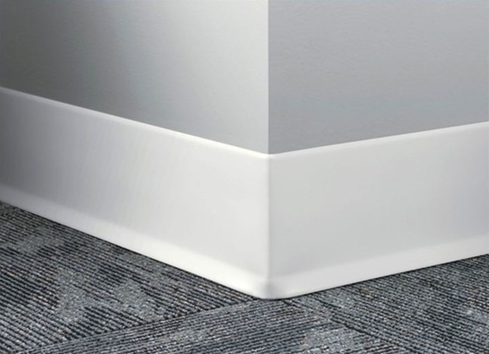 Floor Trim and Molding Explained: Duracove 6" x 3.2mm x 100' Rubber Wall Base