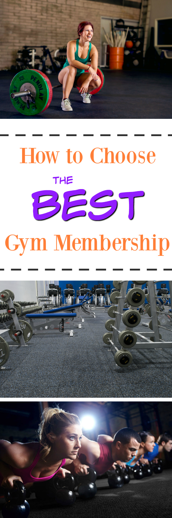 How to Choose the Best Gym Membership: Deciding where to workout can be difficult. Use this gym guide to help choose the best membership for your goals and personality.