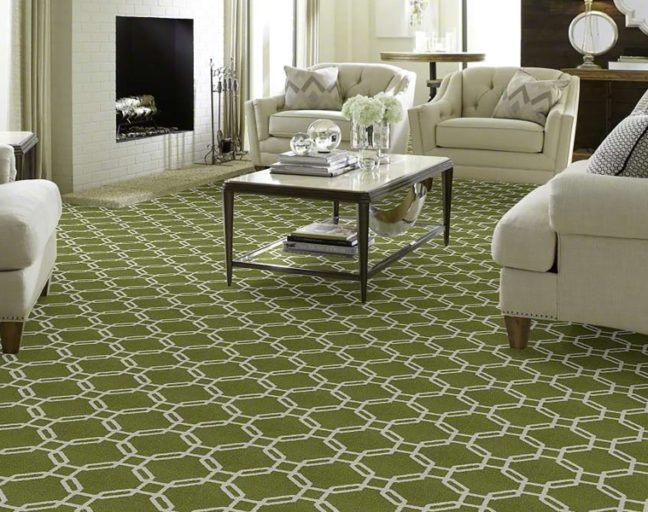 Flooring Inc. Carpet Buying Guide: broadloom carpet in a living room