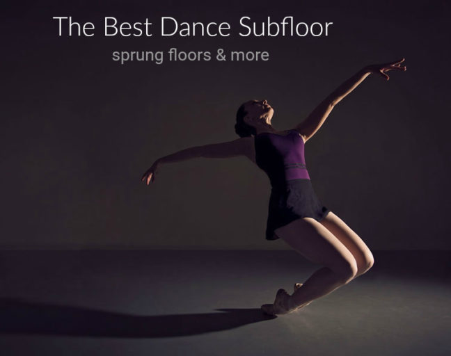 The Best Dance Subfloor: Sprung Floors & More. Find everything from home practice to professional dance subfloors.