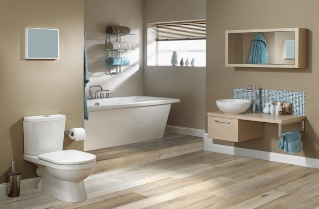 Best Bathroom Flooring Options, Bathroom Vinyl Floor Tiles Waterproof