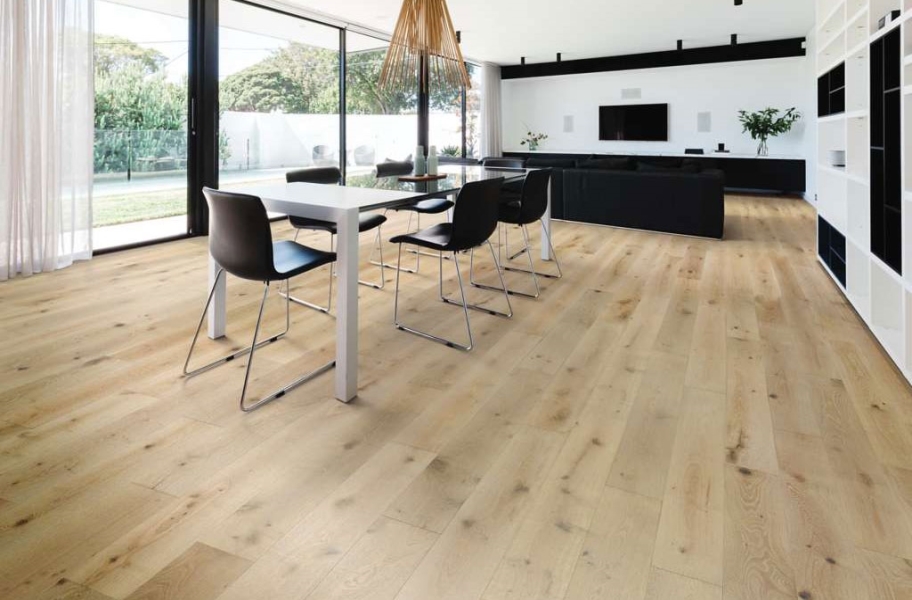 Light Wood Modern Floors: Shaw Expressions White Oak Engineered Wood