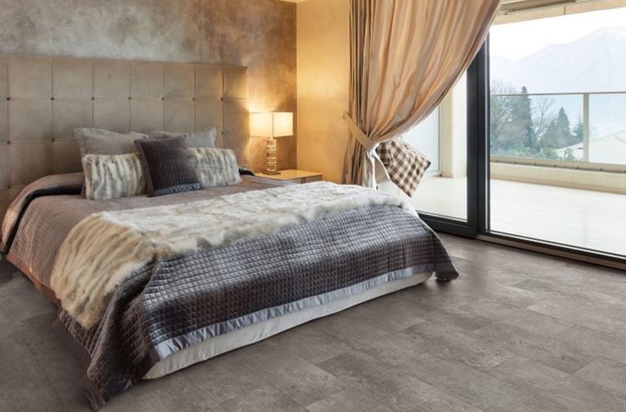 Vinyl Bedroom Flooring: COREtec Plus Enhanced Waterproof Tiles