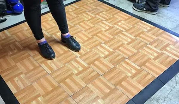 Dance Flooring: Everything You Need to Know - find the best dance flooring for all ballet, tap, jazz, weddings, events and more. Everything from marley to portable dance floors.