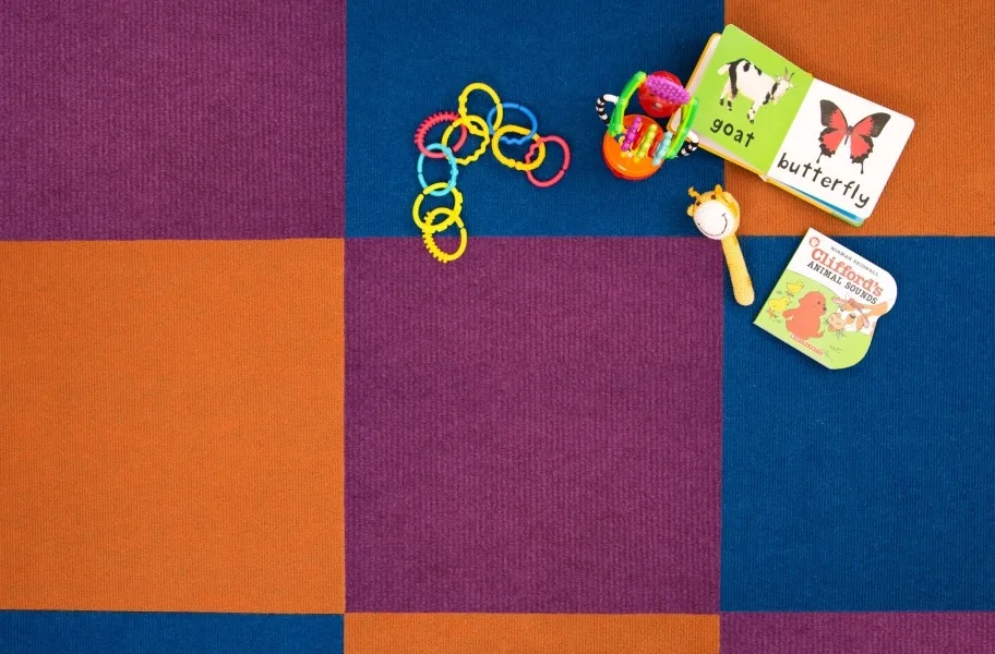 Shaw Floorigami Tri-Tone Carpet Plank