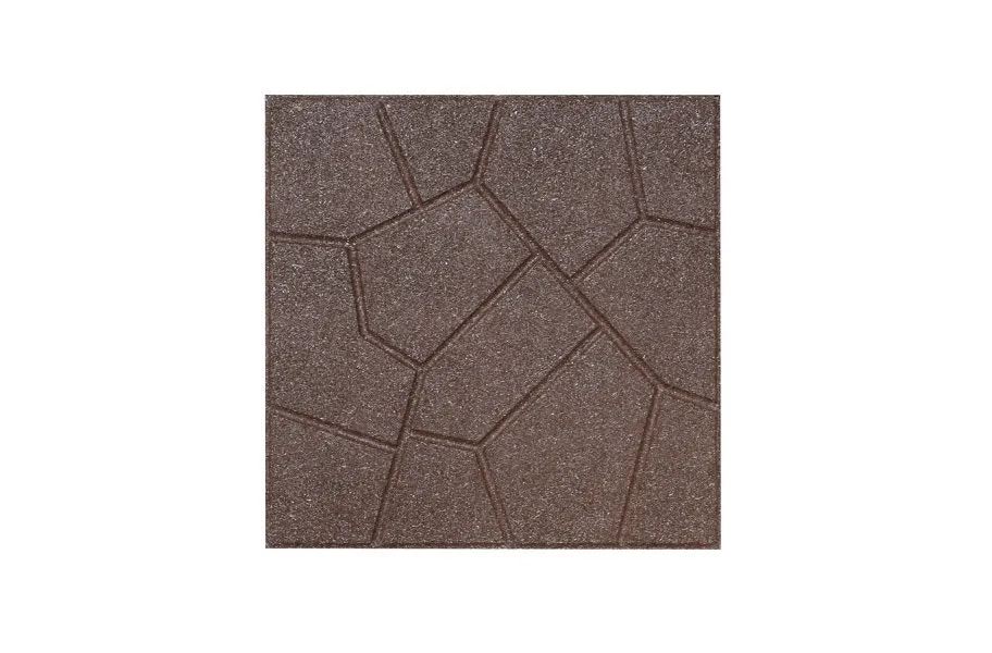 Pool Patio: Flagstone Rubber Pavers