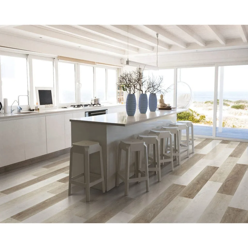 Shop Mohawk Variations Vinyl Plank Flooring Flooring Inc Mohawks Variation Vinyl Planks in kitchen setting