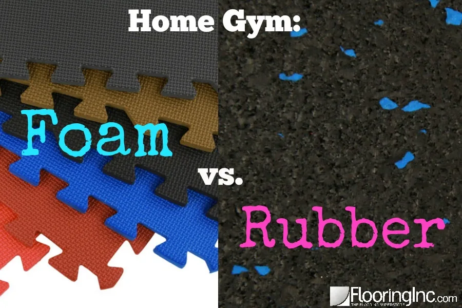 Home Gym: Foam vs Rubber