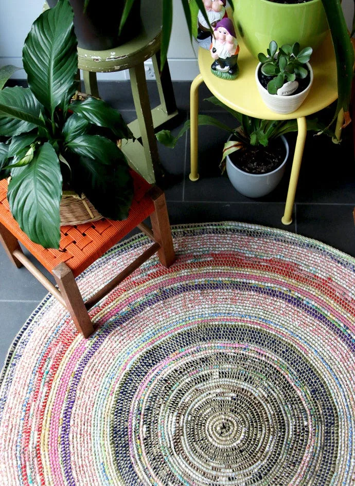 Homemade area rug