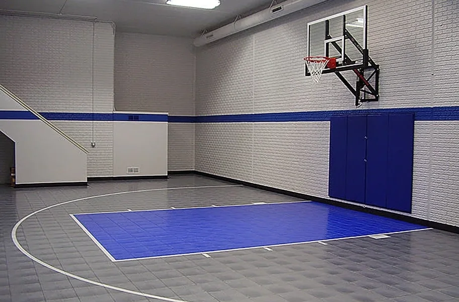 Court flooring guide: indoor sports tiles for a basketball court