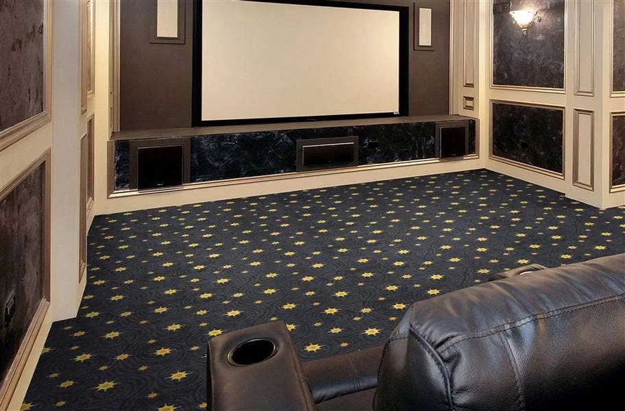 Home Theater Carpet: Find the floor that will give you the best sound quality, hottest look and best price.
