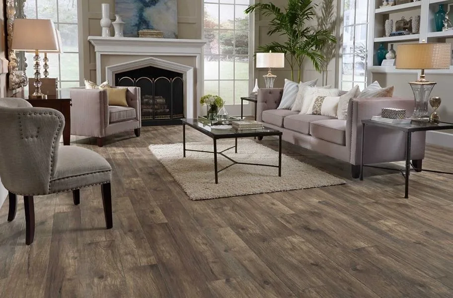 Flooring Trends: 12mm Hillside Hickory Waterproof Laminate