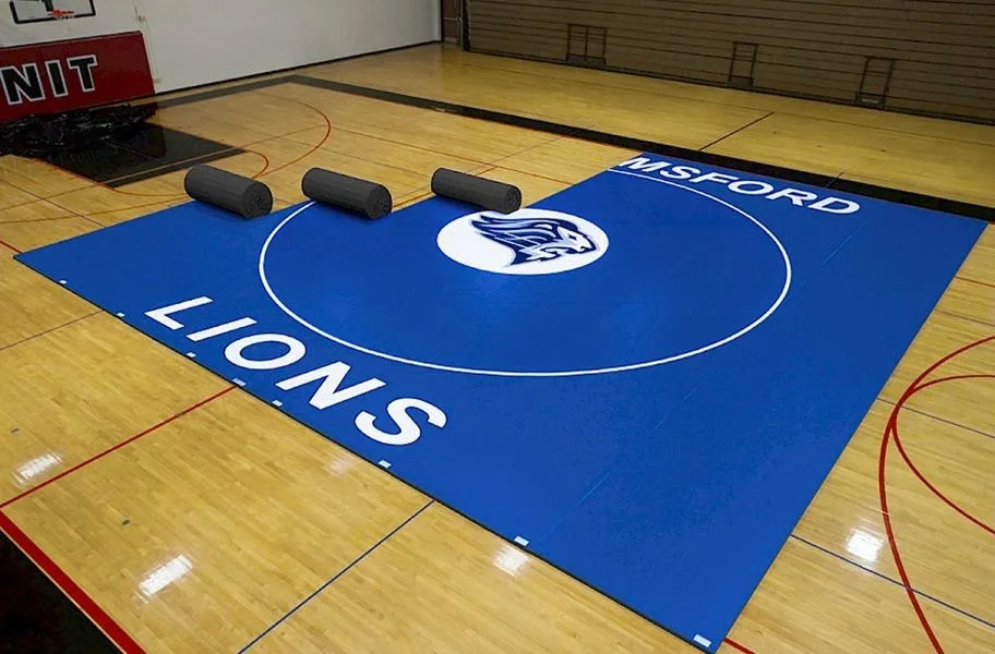 How to Clean Mats Based on Size: Large Scale Wrestling Mats