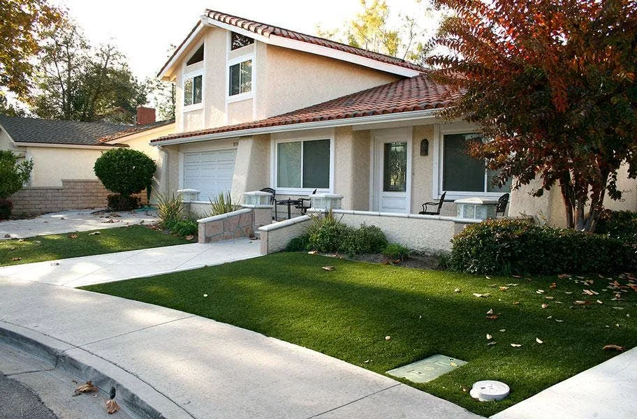 turf-grass-guide-flooringinc Artificial grass is the perfect way to have a maintenance-free lawn. Our landscape grass stays green for enjoyment for years to come.