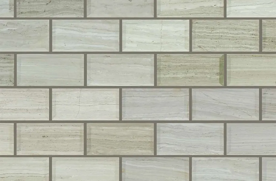 Bathroom Flooring Trends- Subway tile layout