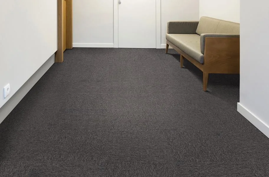Carpet options: Rule breaker carpet tile