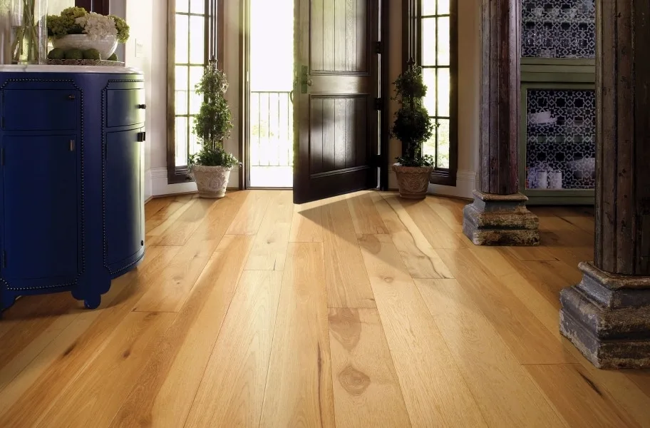 How to Clean Engineered Hardwood: Shaw Castlewood Hickory Engineered Wood