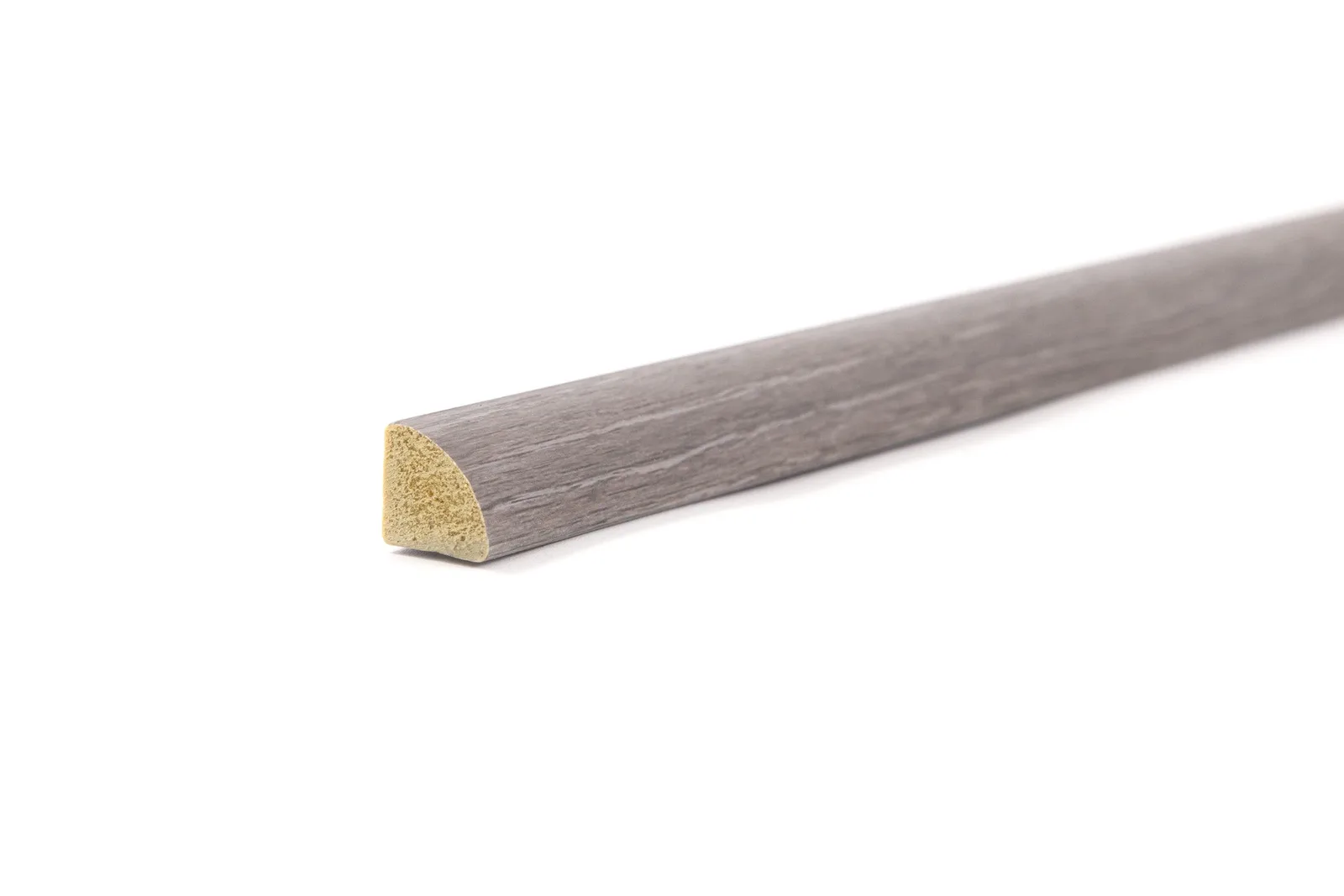 Quarter Round Floor Trim: TritonCORE .59" x .59" x 94" Quarter Round