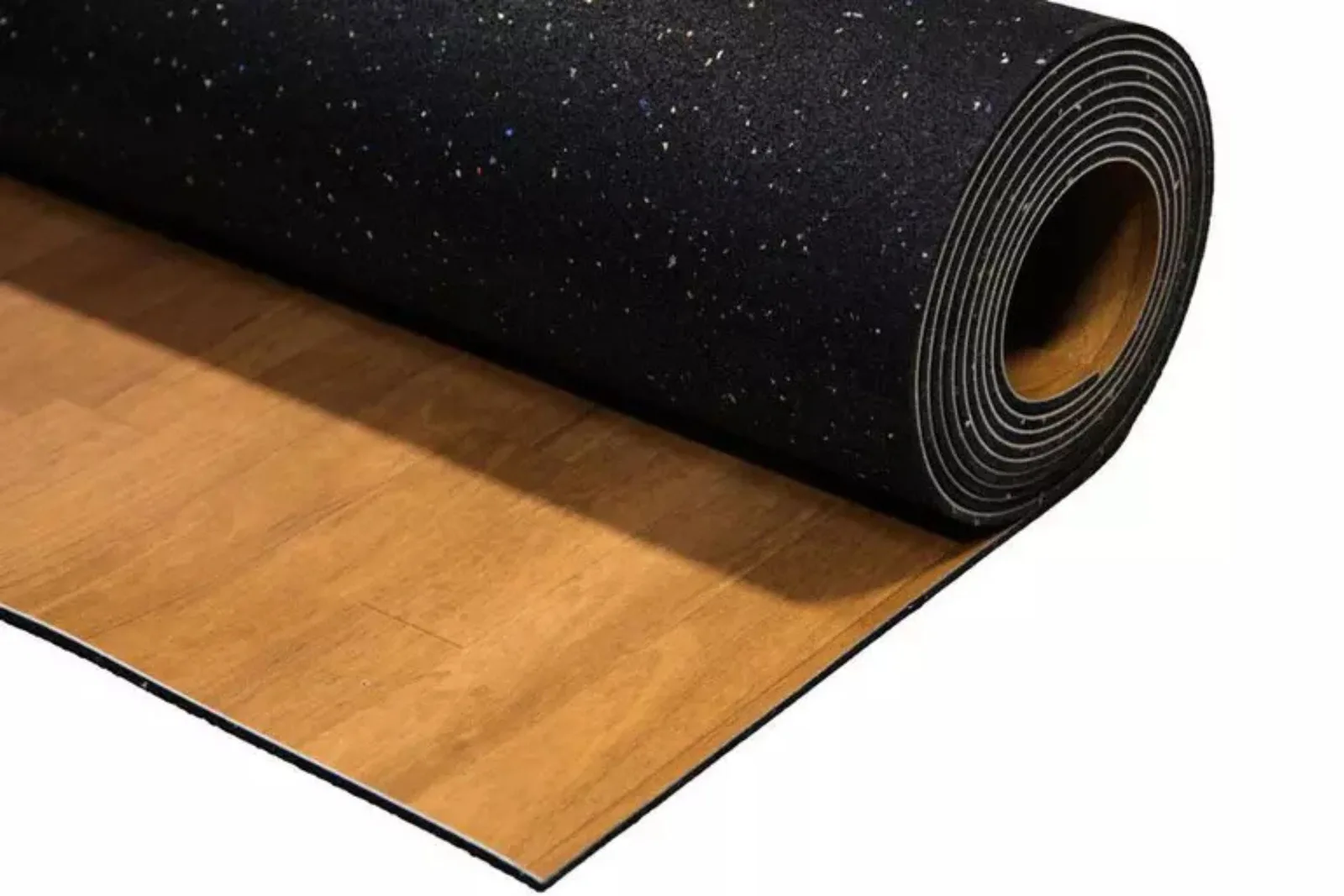 Wood Grain Marley Dance Floor Rolls - Cushioned