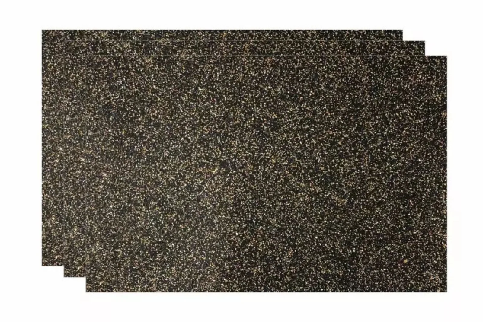 Close-up of durable black speckled rubber flooring, a protective and high-performance flooring solution for a weight room or fitness center.