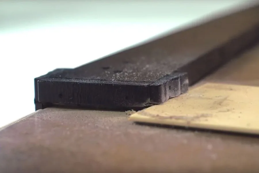 undercut baseboards