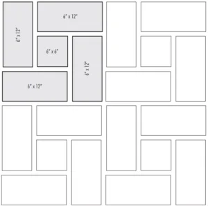 Tile pattern trends: windmill layout
