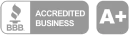 BBB Accredited Business — A+ rating (opens in a new tab)