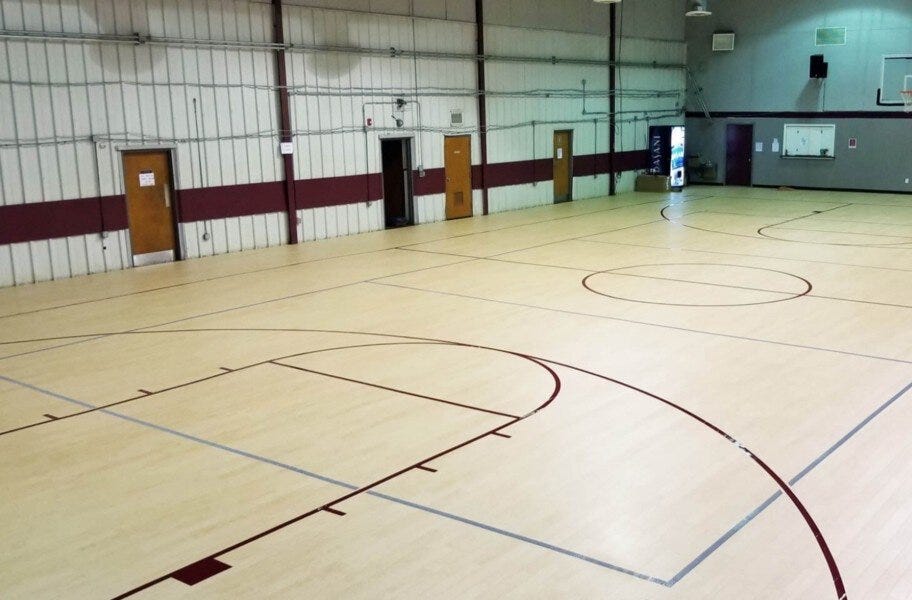 Wood flooring for indoor basketball court clearance