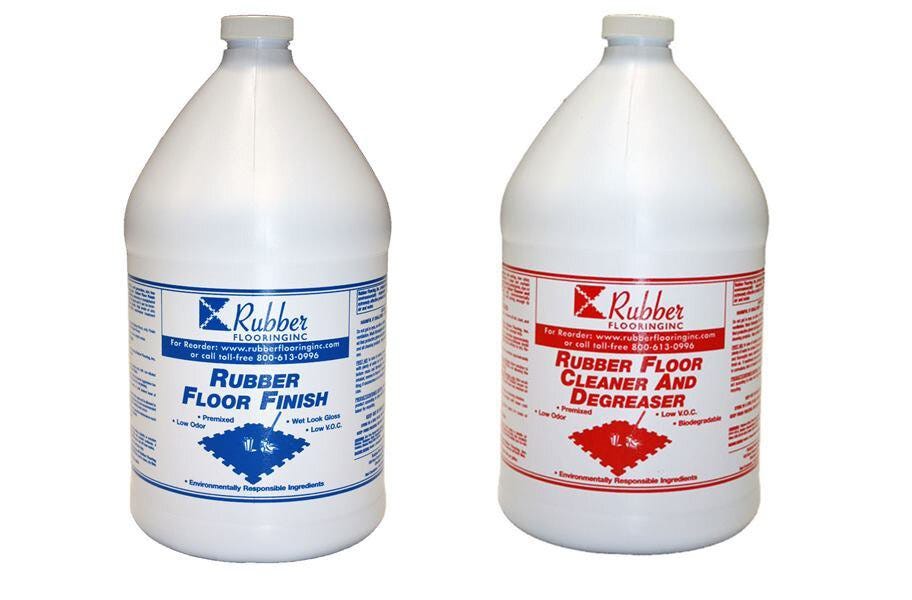 Rubber flooring cleaning outlet