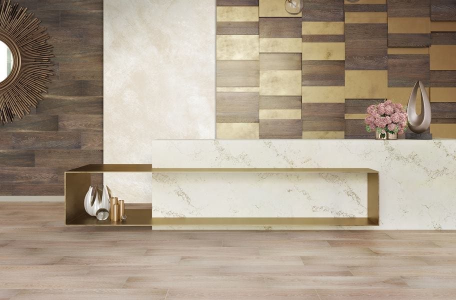 porcelain tile on floor and wall