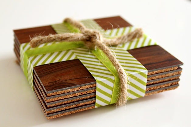 10 Ways to Use Up Leftover Flooring: Don't get stuck throwing away the extra flooring you paid for; use these creative ideas to make the most of your project and do something unique and different with your flooring--you know, other than put it on the floor!