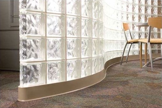 Baseboard trim: Duracove 2.5" x 3.2mm x 120' Rubber Wall Base