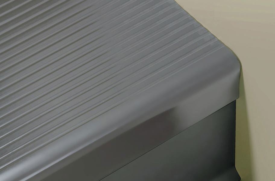 What's the difference between trim and molding: Roppe Vinyl Stair Tread
