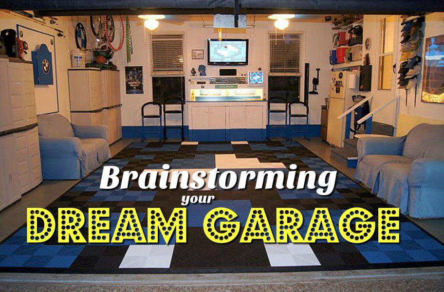 How to Create Your Dream Garage in 10 Steps: Make your man cave pop from floor to ceiling without breaking the bank