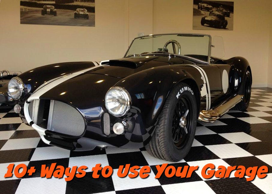 How to Create Your Dream Garage in 10 Steps: Make your man cave pop from floor to ceiling without breaking the bank
